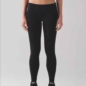 LULU LEMON WUNDER UNDER LEGGINGS